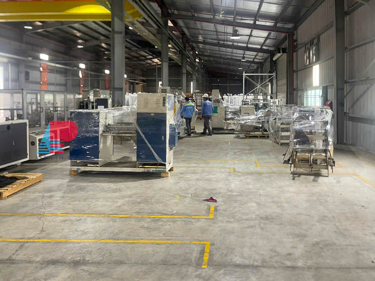 Di chuyển, lắp đặt máy móc từ Bắc Ninh về Hải Phòng