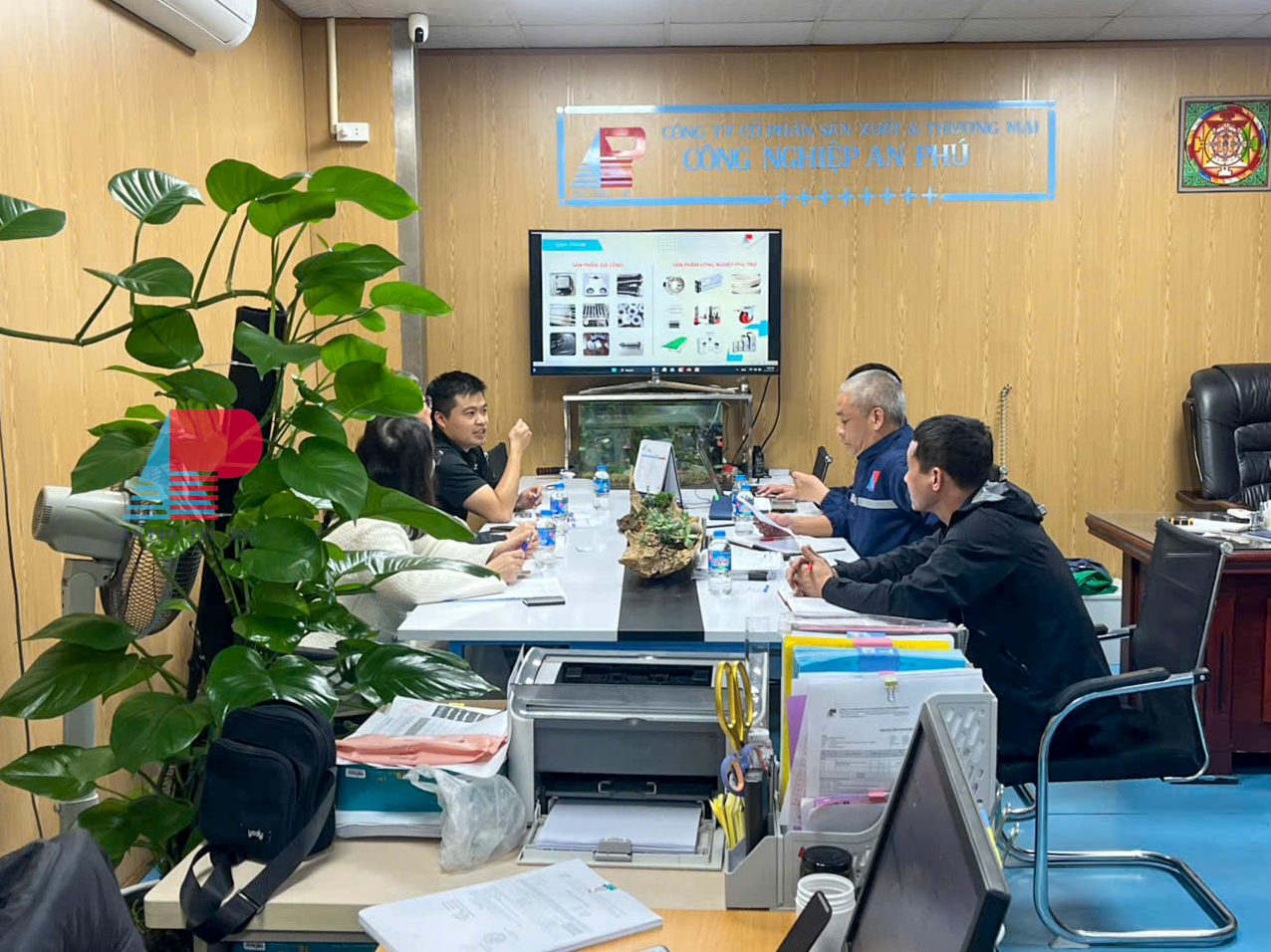 Tổng Giám đốc Công ty TNHH AMALC (Nhật) đến thăm và đặt hàng tại Công nghiệp An Phú