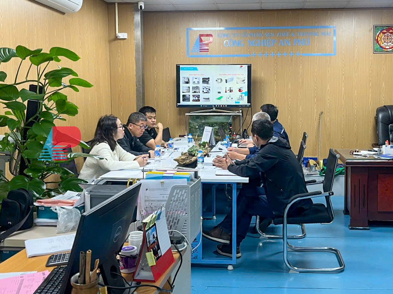 Tổng Giám đốc Công ty TNHH AMALC (Nhật) đến thăm và đặt hàng tại Công nghiệp An Phú