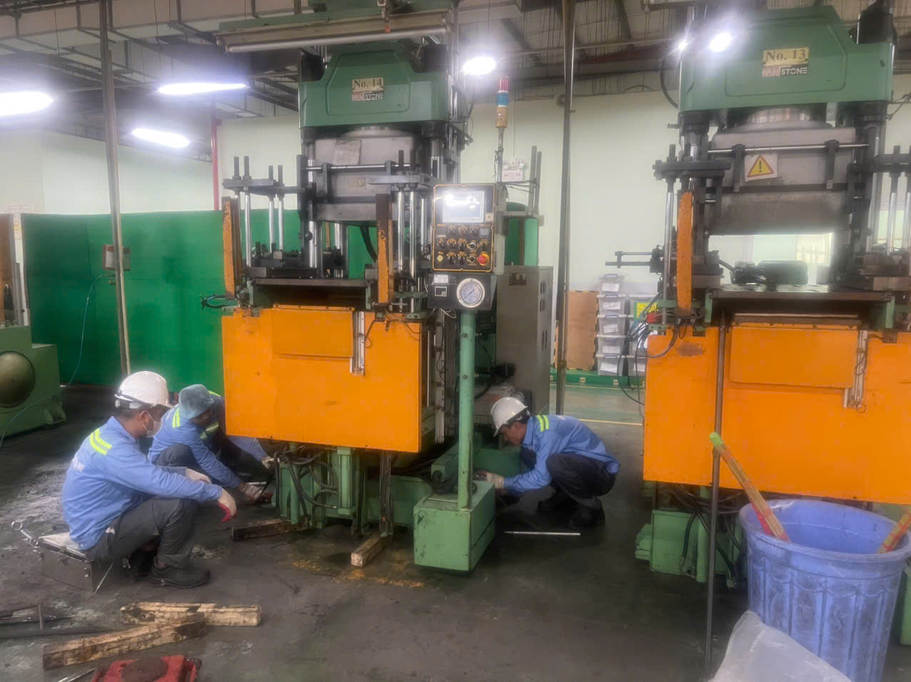 Xu ly su co cho he thong may ep thuy luc 2